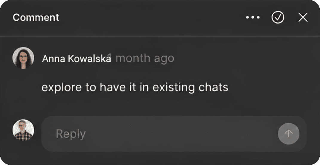 analytics AI assistant comment 1