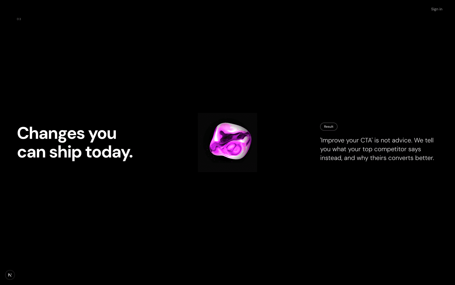 Landing page 3